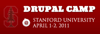 Drupal Camp at Stanford University April 1-2